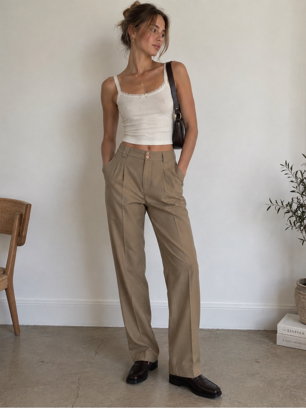 Vintage 100% Wool Dress Pant - Giorgio Sant Angelo